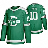 Stars 10 Corey Perry Green 2020 Winter Classic Adidas Jersey,baseball caps,new era cap wholesale,wholesale hats